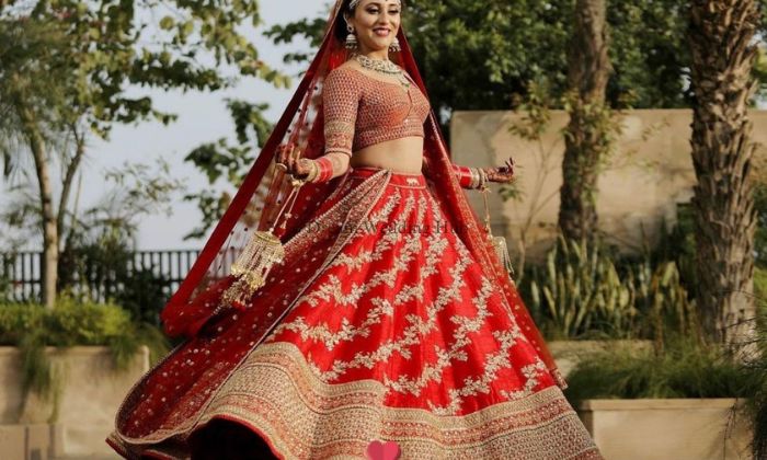 Bandana's lehenga